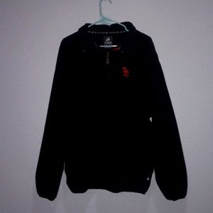 BLACK MENS AHEAD ATHENTICS SWEAT PULL OVER XL